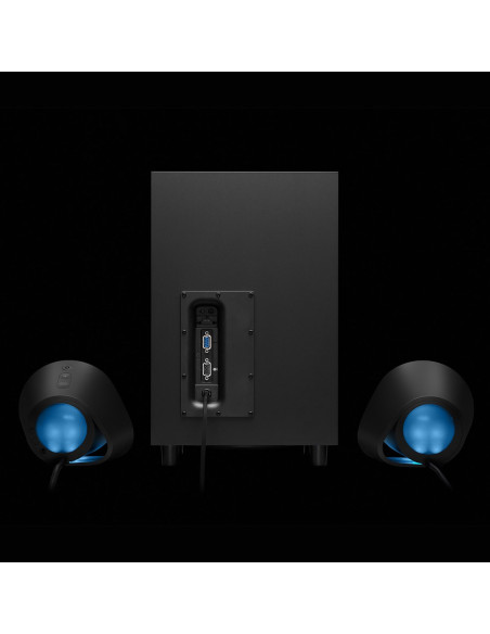 Logitech G G560 Zestaw Głośników 120 W Pc/Laptop Czarny 2.1 Kan. 30 W Bluetooth