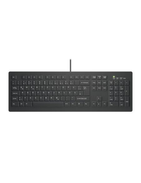 Active Key Ak-C8100 Klawiatura Medyczna Usb Qwertz Niemiecki Czarny