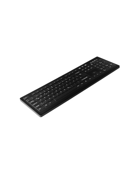 Active Key Ak-C8100 Klawiatura Medyczna Usb Qwertz Niemiecki Czarny