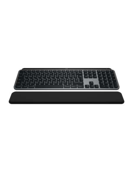 Logitech Mx Keys S Combo For Mac Klawiatura Dołączona Myszka Dom/Biuro Bluetooth Qwertz Niemiecki Szary
