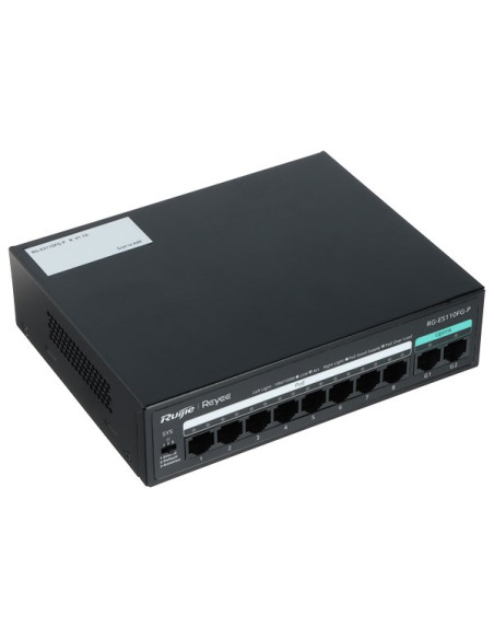 Switch Poe Rg-Es110Fg-P 8-Portowy Reyee