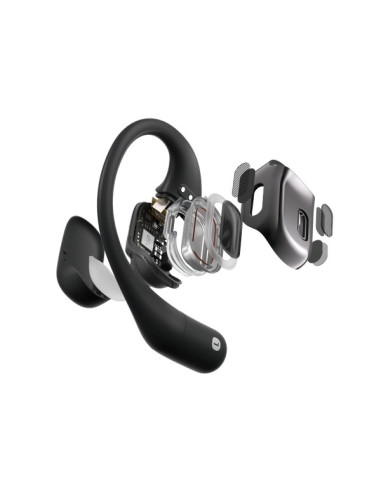 Shokz Openfit Słuchawki Bezprzewodowy Nauszny Połączenia/Muzyka/Sport/Codzienność Bluetooth Czarny