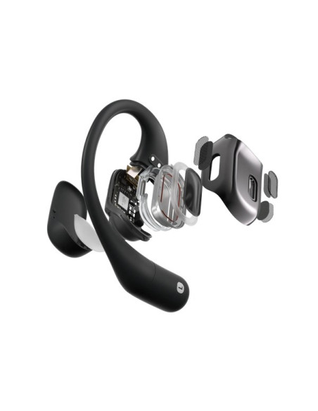 Shokz Openfit Słuchawki Bezprzewodowy Nauszny Połączenia/Muzyka/Sport/Codzienność Bluetooth Czarny