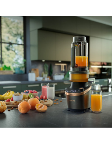Philips Flip&Juice™ Blender Hr3770/10 Blender O Dużej Prędkości Z Modułem Sokowirówki