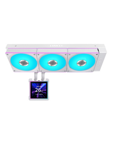Lian Li Hydroshift Ii Lcd-S 360 Cl Procesor Zestaw Do Chłodzenia Płynami 12 Cm Biały 1 Szt.