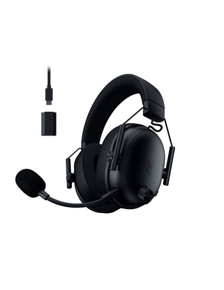 Razer Blackshark V3 Zestaw Słuchawkowy Bezprzewodowy Opaska Na Głowę Gaming Usb Type-C Bluetooth Czarny