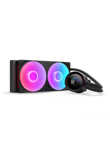 Nzxt Kraken Plus Rgb 240 Procesor Chłodnica Cieczy All-In-One 12 Cm Czarny