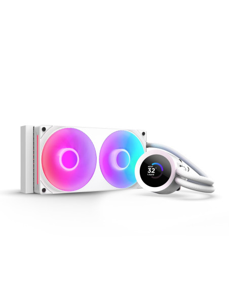 Nzxt Kraken Plus Rgb 240 Procesor Chłodnica Cieczy All-In-One 12 Cm Biały