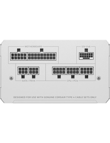 Corsair Rme Series Rm850E Moduł Zasilaczy 850 W 20+4 Pin Atx Atx Biały