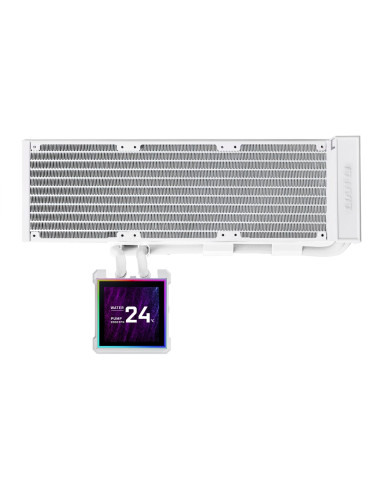 Lian Li Hydroshift Ii Lcd-S 360 Fanless Procesor Zestaw Do Chłodzenia Płynami Biały 1 Szt.