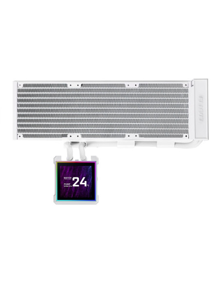 Lian Li Hydroshift Ii Lcd-S 360 Fanless Procesor Zestaw Do Chłodzenia Płynami Biały 1 Szt.