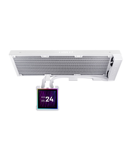 Lian Li Hydroshift Ii Lcd-S 360 Fanless Procesor Zestaw Do Chłodzenia Płynami Biały 1 Szt.