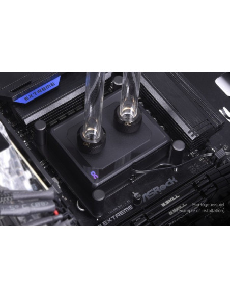Alphacool Eisblock Xpx Pro Aurora Procesor Zestaw Do Chłodzenia Płynami Czarny 1 Szt.