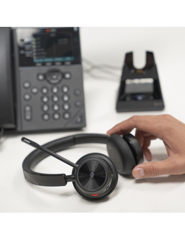 Poly Zestaw Słuchawkowy Voyager 4320-M + Kabel Usb-A Na Usb-C + Adapter Bt700
