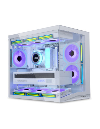 Lian Li 011 Dynamic Mini O11 Dynamic Mini V2 Mini Tower Biały