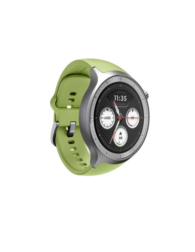 Motorola Moto Watch 512Mb Silver_Stainless Steel + Herbal Garden_Silicone  Silver