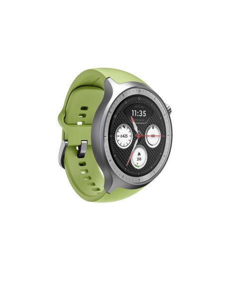 Motorola Moto Watch 512Mb Silver_Stainless Steel + Herbal Garden_Silicone  Silver
