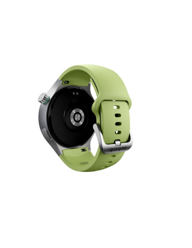 Motorola Moto Watch 512Mb Silver_Stainless Steel + Herbal Garden_Silicone  Silver
