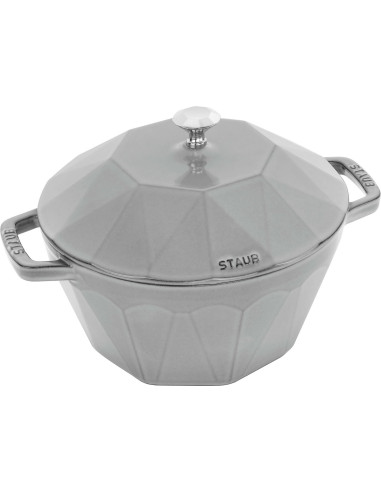 Staub Special Cocotte Garnek Żeliwny Diament 2.8 Ltr, Szary