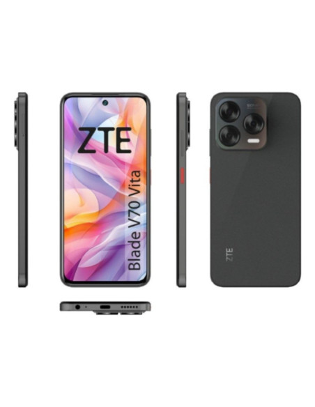 Zte Blade V70 Vita 17 Cm (6.7") Dual Sim Android 14 4G Usb Type-C 8 Gb 256 Gb 5000 Mah Szary
