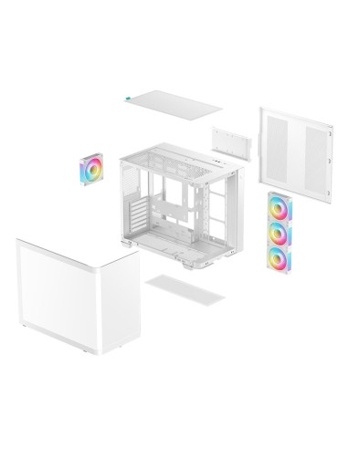 Deepcool Cg530U 4F Tower Biały