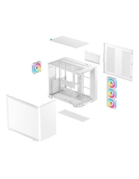 Deepcool Cg530U 4F Tower Biały