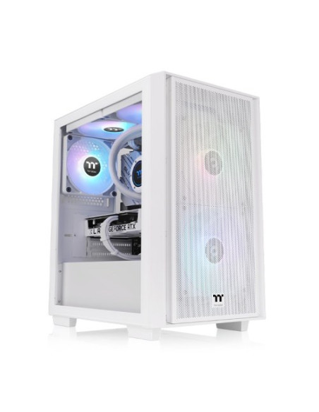 Thermaltake Versa H16 Tg Argb Micro Tower Biały