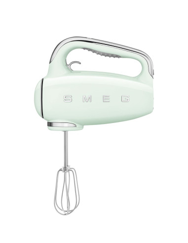Mikser Ręczny Smeg Hmf01Pgeu W Stylu Retro Z Lat 50. Pastelowa Zieleń