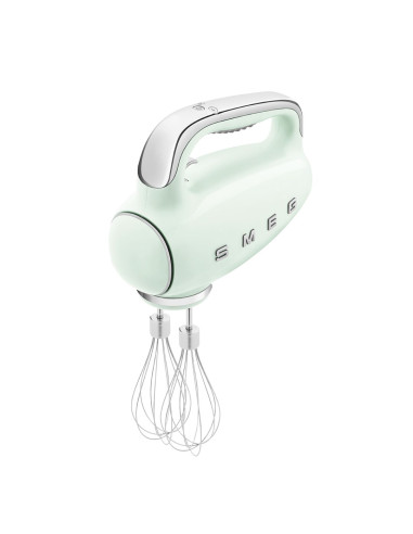 Mikser Ręczny Smeg Hmf01Pgeu W Stylu Retro Z Lat 50. Pastelowa Zieleń