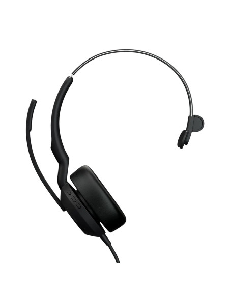 Jabra Evolve2 50 Zestaw Słuchawkowy Przewodowa Opaska Na Głowę Biuro/Centrum Telefoniczne Usb Type-C / Usb Type-A Bluetooth Czar