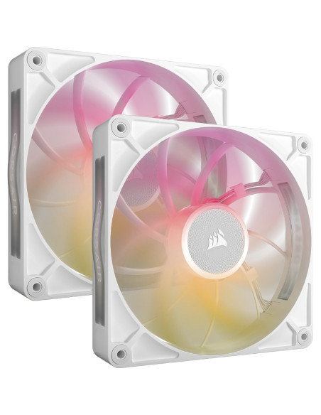 Corsair Icue Link Rx140 Max Rgb Obudowa Komputera Wentylator 14 Cm Biały 2 Szt.