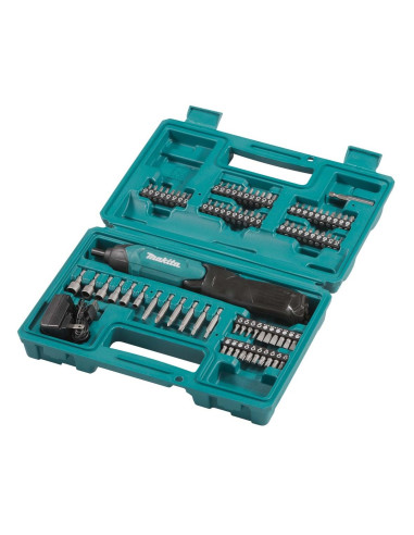 Makita Df001Dw Wkrętak Zasilany/Zakrętark Udarowy 220 Rpm Czarny, Niebieski