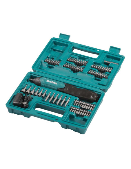 Makita Df001Dw Wkrętak Zasilany/Zakrętark Udarowy 220 Rpm Czarny, Niebieski