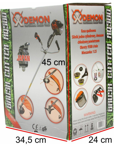 Kosa Spalinowa Z Żyłką Demon Rq580