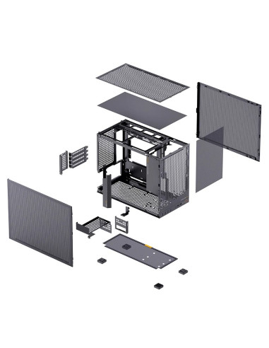 Jonsbo D32 Pro Midi Tower Czarny