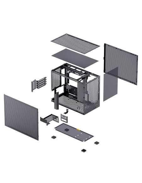 Jonsbo D32 Pro Midi Tower Czarny