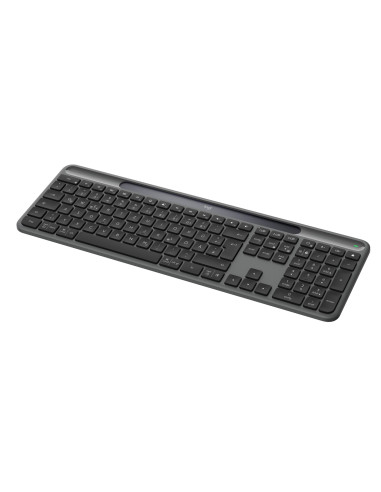 Logitech Signature Slim Solar+ K980 Klawiatura Uniwersalne Rf Wireless + Bluetooth Qwertz Niemiecki Grafitowy
