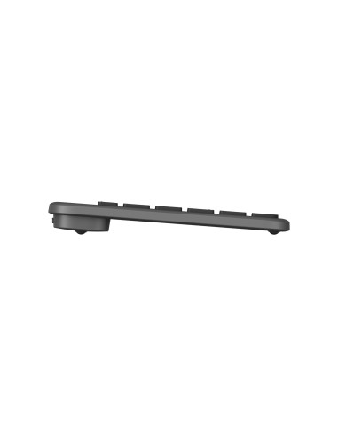 Logitech Signature Slim Solar+ K980 Klawiatura Uniwersalne Rf Wireless + Bluetooth Qwertz Niemiecki Grafitowy