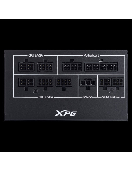 Xpg Corereactor Ii Ve 850W Moduł Zasilaczy 24-Pin Atx Atx Czarny