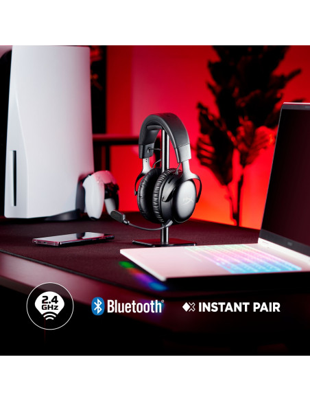 Hyperx Cloud Iii Wireless – Bezprzewodowy Zestaw Słuchawkowy Do Gier (Czarno-Czerwony)