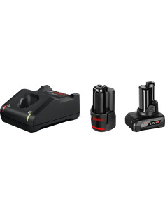 Bosch 1 X Gba 12V 2.0Ah + 1 X Gba 12V 4.0Ah + Gal 12V-40 Professional Ładowarka Akumulatorów Akumulator Do Domowego Użytku Prąd 