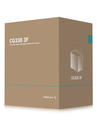 Deepcool Cg330 3F Tower Czarny