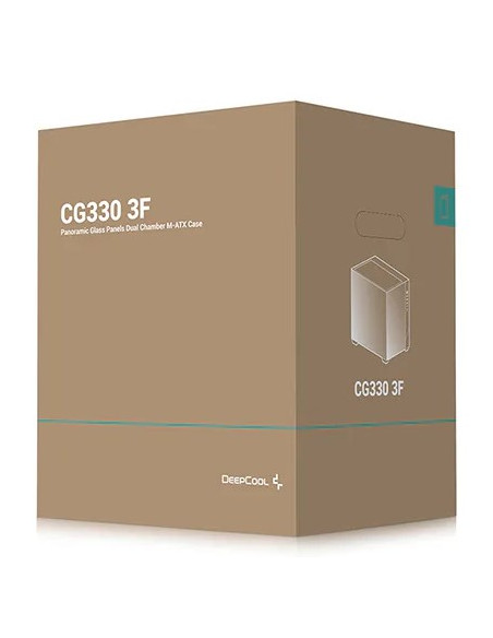 Deepcool Cg330 3F Tower Czarny