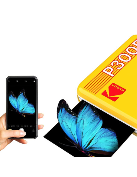 Sprzedaż Detaliczna Przenośnej Drukarki Fotograficznej Kodak Mini 3 Retro 4Pass