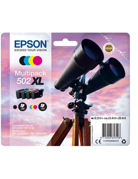 Epson Multipack 4-Colours 502Xl Ink