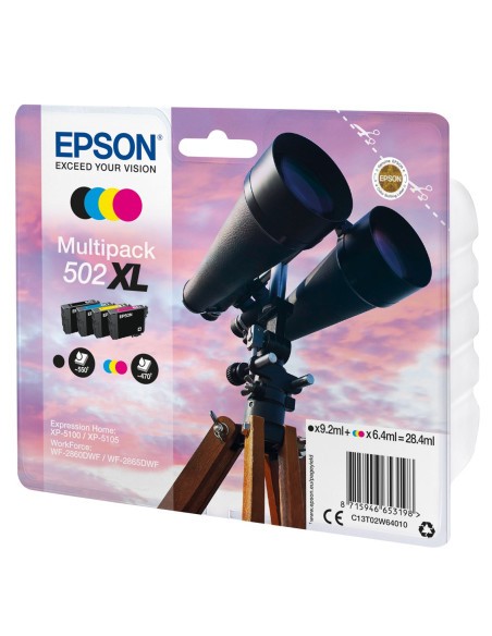 Epson Multipack 4-Colours 502Xl Ink