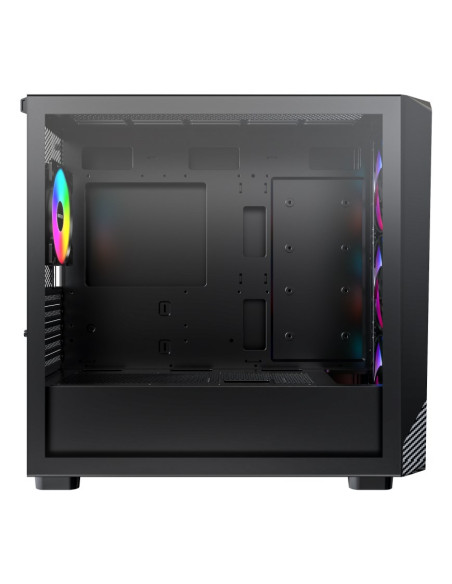Montech X5M (B) Zabezpieczenia & Uchwyty Komputerów Micro Tower Czarny