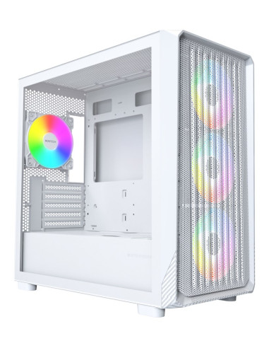 Montech X5M (W) Zabezpieczenia & Uchwyty Komputerów Micro Tower Biały