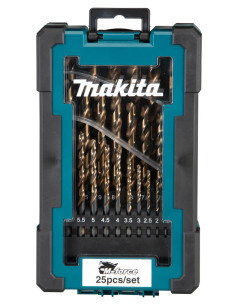 Makita Zestaw Wierteł Do Metalu Hss-G M-Force 25Szt.1-13Mm