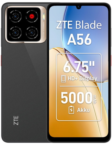 Smartfon Zte Blade A56 4/128Gb Celestial Black